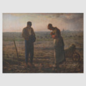 Jean-Francois Millet - De Angelus Tissuepapier (Voorkant)