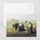 Jean François Millet, De Gleaners Briefkaart (Voorkant / Achterkant)