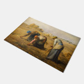 Jean-Francois Millet - De Gleaners Deurmat (Schuin)