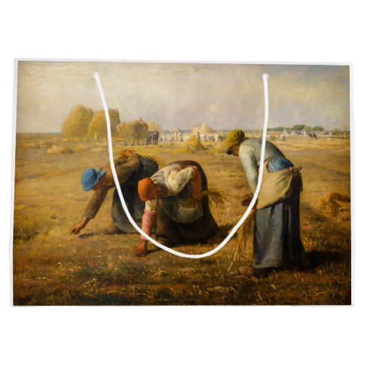 Jean-Francois Millet - De Gleaners Groot Cadeauzakje (Achterkant)