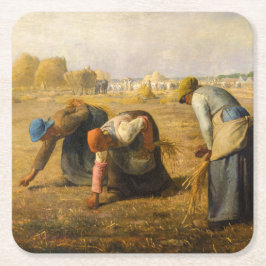Jean-Francois Millet - De Gleaners Kartonnen Onderzetters