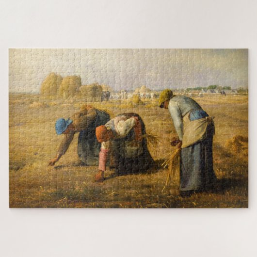 Jean-Francois Millet - De Gleaners Legpuzzel (Horizontaal)