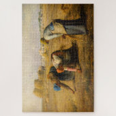 Jean-Francois Millet - De Gleaners Legpuzzel (Verticaal)