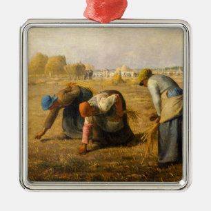 Jean-Francois Millet - De Gleaners Metalen Ornament