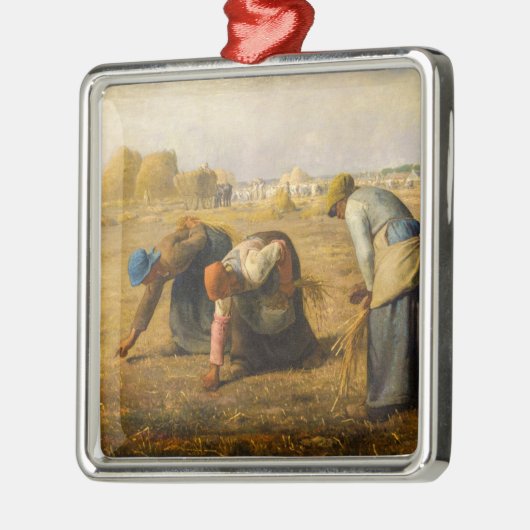 Jean-Francois Millet - De Gleaners Metalen Ornament (Links)