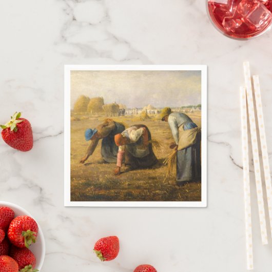 Jean-Francois Millet - De Gleaners Servet (Insitu)