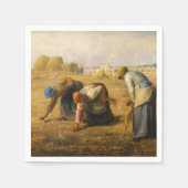Jean-Francois Millet - De Gleaners Servet (Voorkant)