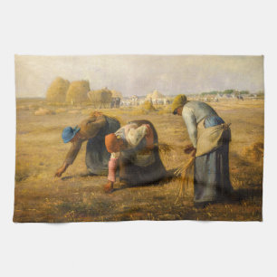 Jean-Francois Millet - De Gleaners Theedoek