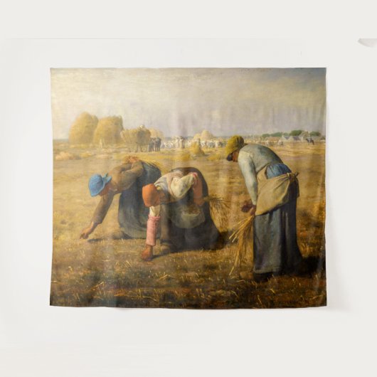 Jean-Francois Millet - De Gleaners Wandkleed (Voorkant (horizontaal))