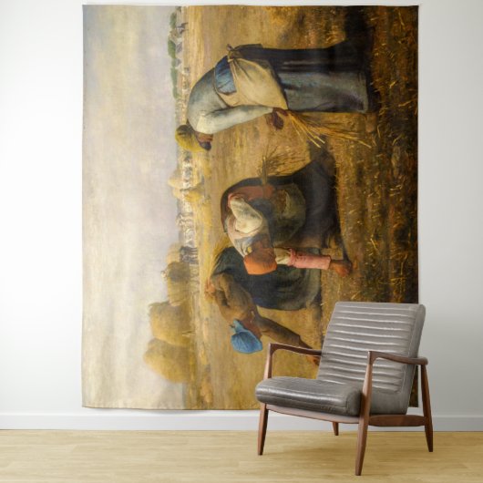 Jean-Francois Millet - De Gleaners Wandkleed (In situ)