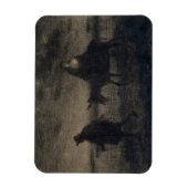 Jean-Francois Millet - De vlucht naar Egypte Magneet (Verticaal)