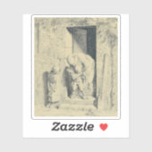 Jean-François Millet - La Précaut Maternelle Sticker (Vel)