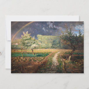Jean-Francois Millet - Lente in Barbizon Bedankkaart