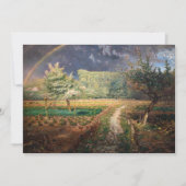 Jean-Francois Millet - Lente op Barbizon Kaart (Voorkant)