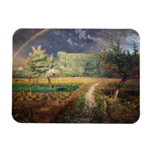 Jean-Francois Millet - Lente op Barbizon Magneet