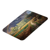 Jean-Francois Millet - Lente op Barbizon Magneet (Linkerzijde)