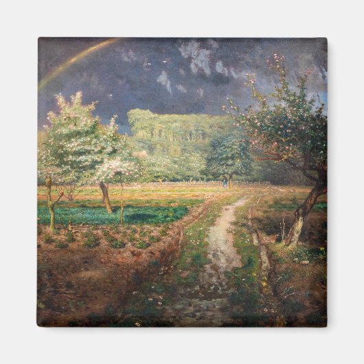 Jean-Francois Millet - Lente op Barbizon Magneet (Voorkant)