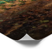 Jean-Francois Millet - Lente op Barbizon Poster (Hoek)