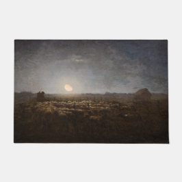 Jean-Francois Millet - Sheepfold, Moonlight 1872 Deurmat