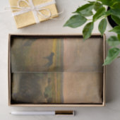 Jean-Francois Millet - Shepherdess and Flock 1863 Tissuepapier (Geschenk)