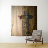 Jean-Francois Millet - Shepherdess and Flock 1863 Wandkleed (In situ)