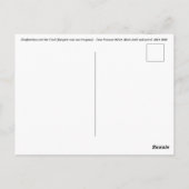 Jean-Francois Millet - Shepherdess and Flock 1865 Briefkaart (Achterkant)