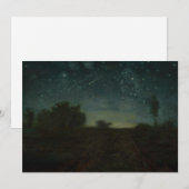 Jean-Francois Millet - Sterrennacht Bedankkaart (Voorkant / Achterkant)