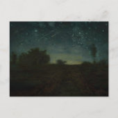 Jean-Francois Millet - Sterrennacht Briefkaart (Voorkant)