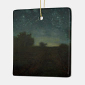 Jean-Francois Millet - Sterrennacht Keramisch Ornament (Links)