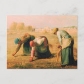 Jean Francois Millet - The Gleaners 1857 Briefkaart (Voorkant)