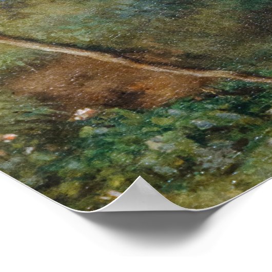 Jean-Francois Millet - The Knitter Poster (Hoek)