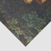 Jean-Francois Millet - The Knitter Tissuepapier (Detail)