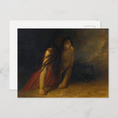 Jean-Francois Portaels De Heksenkunst Briefkaart (Voorkant / Achterkant)