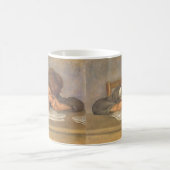 Jean getekend door Pierre Renoir, Vintage Fine Art Koffiemok (Center)