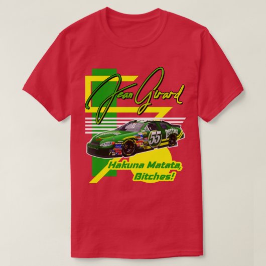 Jean Girard Talladega Nights Racing Design T-shirt (Design voorkant)