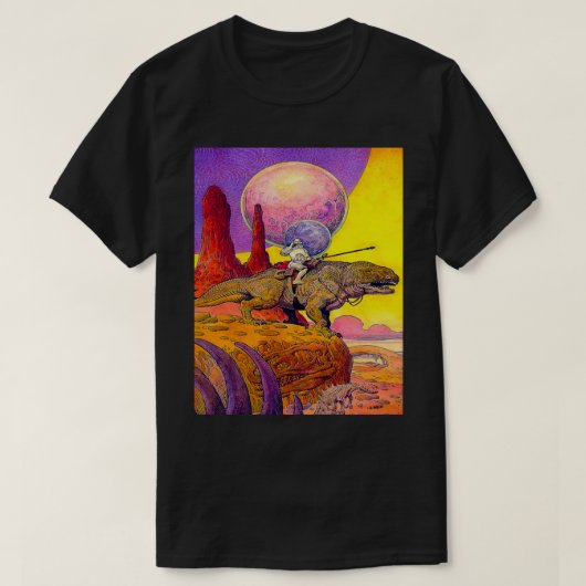 Jean Giraud Art (4) T-shirt (Design voorkant)