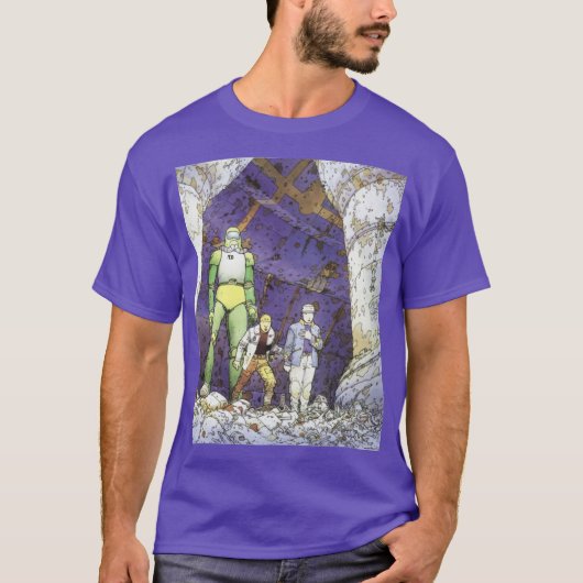 Jean Giraud Moebius vrienden T-shirt (Voorkant)