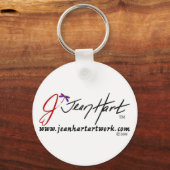 Jean Hart Artwork logo Sleutelhanger (Voorkant)