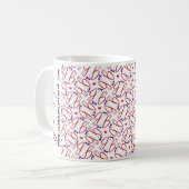 Jean Hart Artwork logo's en harten Koffiemok (Voorkant links)