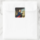 Jean-Henri Chevalier de Latude, 1789 Vierkante Sticker (Tas)