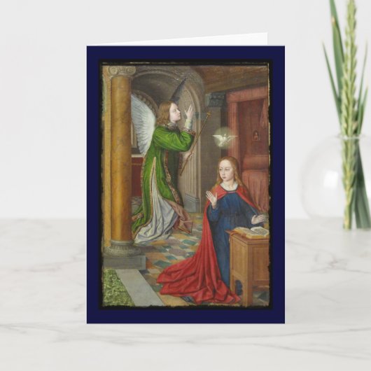 Jean Hey Annunciation Kaart (Voorkant)