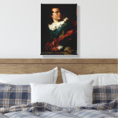 Jean-Honore Fragonard - De Abbe de Saint-Non Canvas Afdruk (Insitu (Slaapkamer))