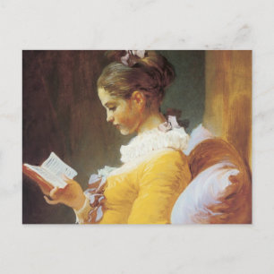 Jean-Honore Fragonard De lezer Briefkaart