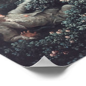 Jean-Honoré Fragonard De Schommelende Kunst Print (Hoek)