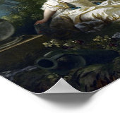 Jean-Honoré Fragonard De vooruitgang van de liefde Poster (Hoek)