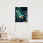 Jean-Honore Fragonard: De zwaai Poster (Keuken)