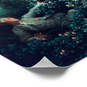 Jean-Honore Fragonard: De zwaai Poster (Hoek)