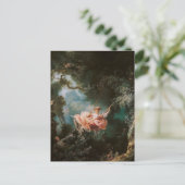 Jean-Honoré Fragonard is The Swing Briefkaart (Staand voorkant)
