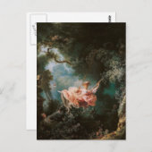 Jean-Honoré Fragonard is The Swing Briefkaart (Voorkant / Achterkant)