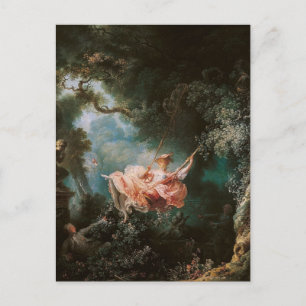Jean-Honoré Fragonard is The Swing Briefkaart